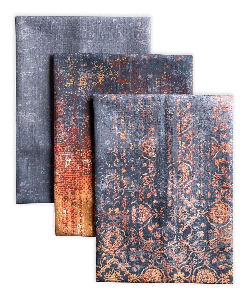 Maison d' Hermine Kitchen Towels Set of 3 100% Cotton 20" x 27.5" Reusable Cloth Tea Dish Towels Absorbent with Hanging Loop for Kitchen Dining Thanksgiving Christmas Decorations (Imperfection) - Image 1